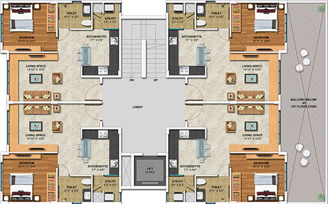 saarang Images for Cluster Plan of Srivari Saarang