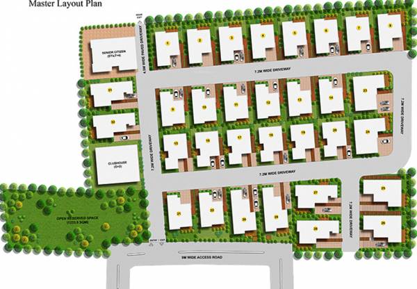 Images for Layout Plan of Srivari Saarang Villas Images for Layout Plan of Srivari Saarang Villas
