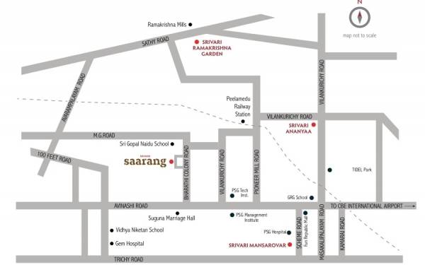 Images for Location Plan of Srivari Saarang Villas Images for Location Plan of Srivari Saarang Villas