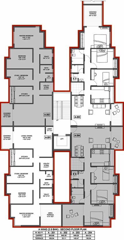 Images for Cluster Plan of United Courtyard