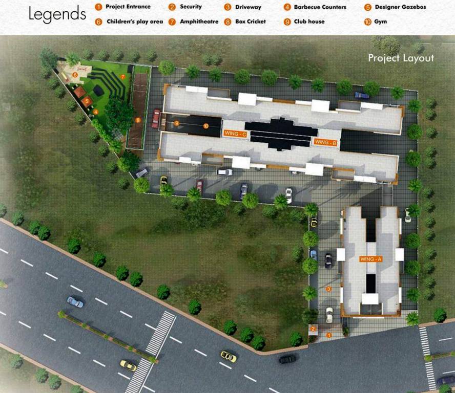 Images for Layout Plan of United Courtyard