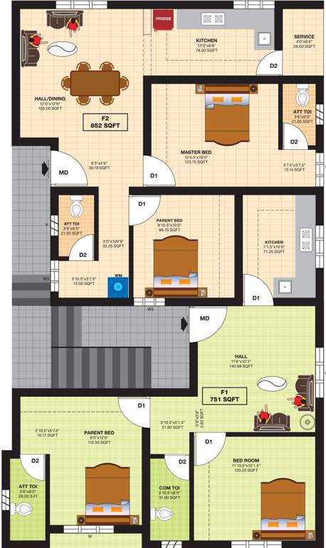 Images for Cluster Plan of Salim Lagoon Citadel