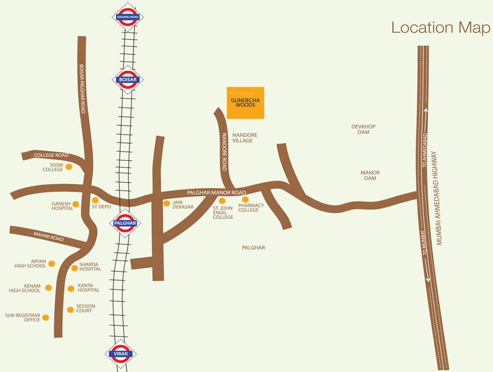 woods Images for Location Plan of Gundecha Woods