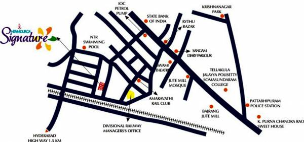 Location Plan br-constructions hemadurga-signature Location Plan