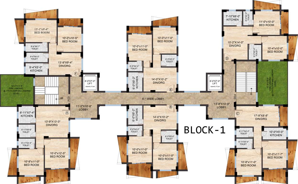 Images for Cluster Plan of Realtech Hijibiji