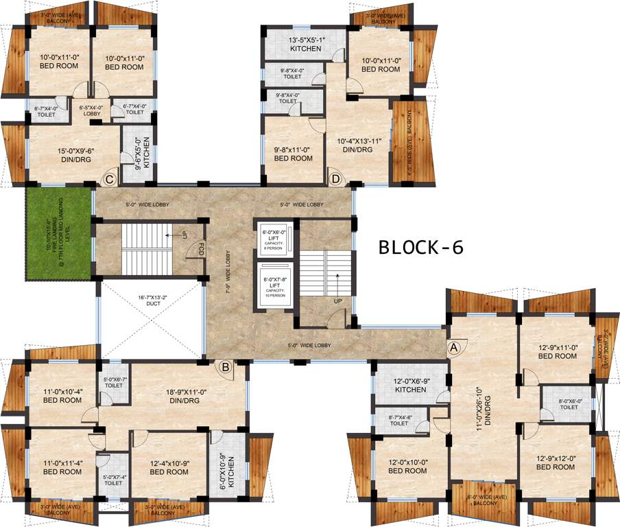 Images for Cluster Plan of Realtech Hijibiji