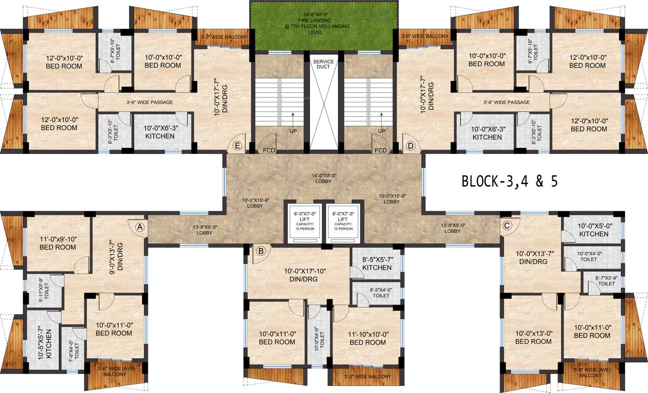 Images for Cluster Plan of Realtech Hijibiji