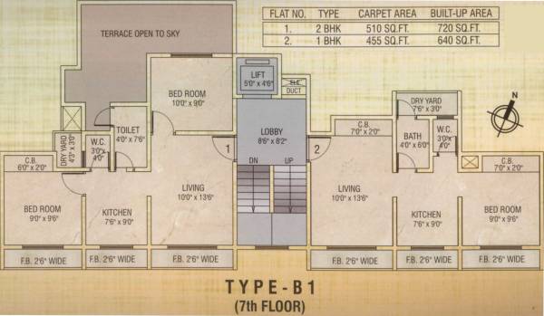 Images for Cluster Plan of Mukta B 1 Mukta Heights