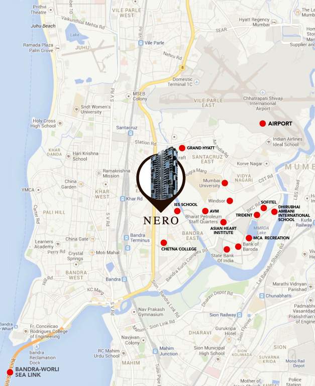 nero Images for Location Plan of Sangam Nero
