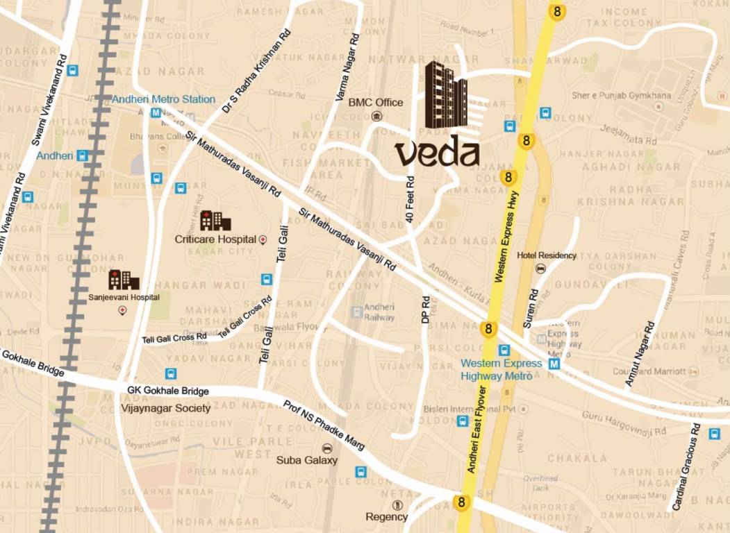 veda Location Plan