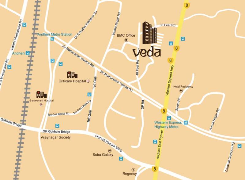 Images for Location Plan of Srujan Development Veda