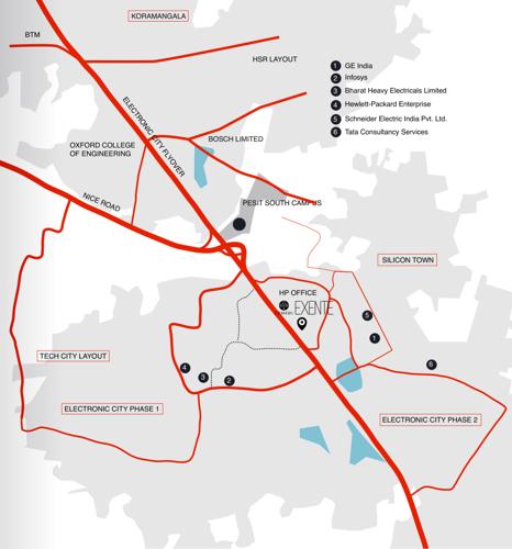 Images for Location Plan of Kolte Patil iTowers Exente Images for Location Plan of Kolte Patil iTowers Exente