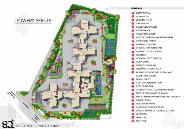 Images for Master Plan of Kolte Patil iTowers Exente Images for Master Plan of Kolte Patil iTowers Exente