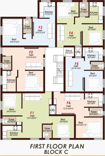  selas Images for Cluster Plan of Crest Homes Selas
