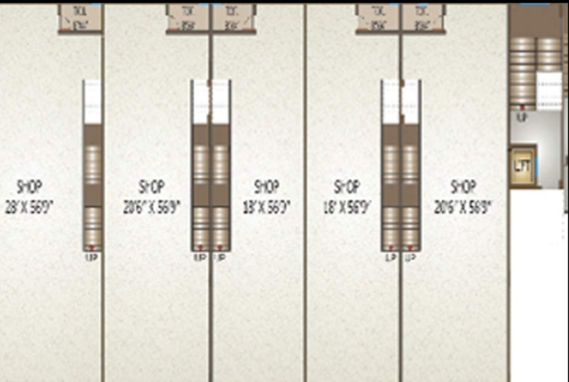  ashley tower Images for Cluster Plan of Space Ashley Tower