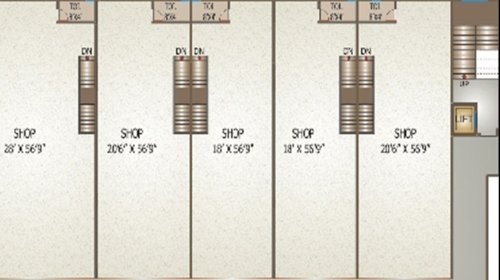  ashley-tower Images for Cluster Plan of Space Ashley Tower