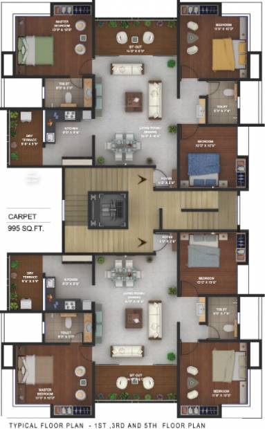 Images for Cluster Plan of Aura Grandeur