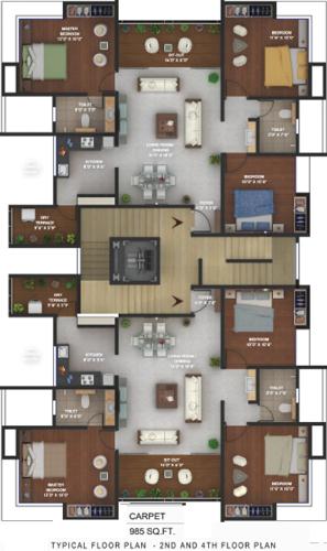 Images for Cluster Plan of Aura Grandeur