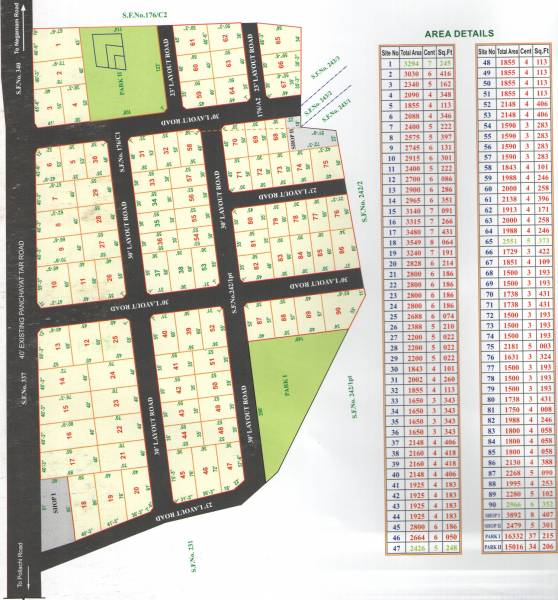 Layout Plan adhava-cooperative-township Layout Plan