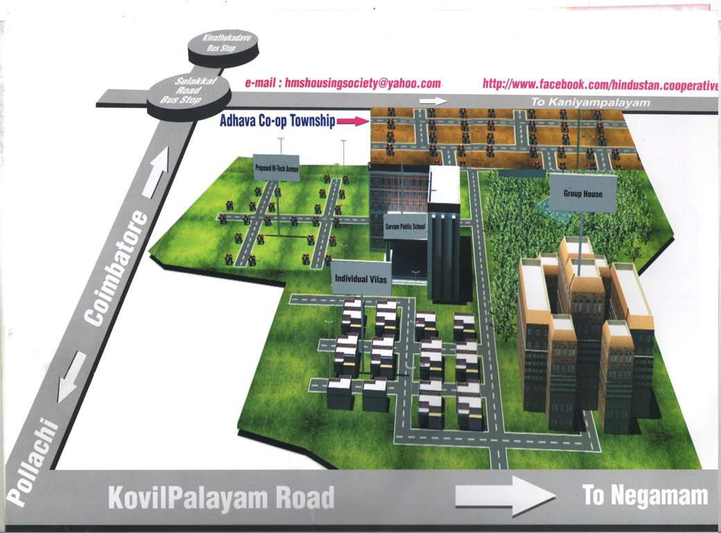  adhava cooperative township Master Plan