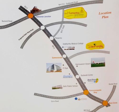 Images for Location Plan of Sri Sri Hanuma Gardens Images for Location Plan of Sri Sri Hanuma Gardens