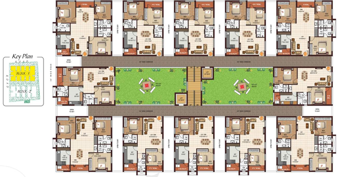 Images for Cluster Plan of Sri Sahasra