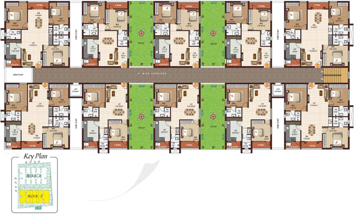 Images for Cluster Plan of Sri Sahasra