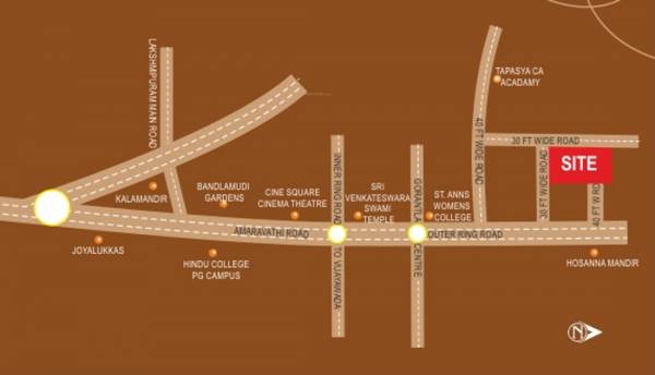 Images for Location Plan of Sri Sahasra