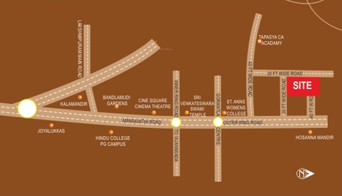 Images for Location Plan of Sri Sahasra