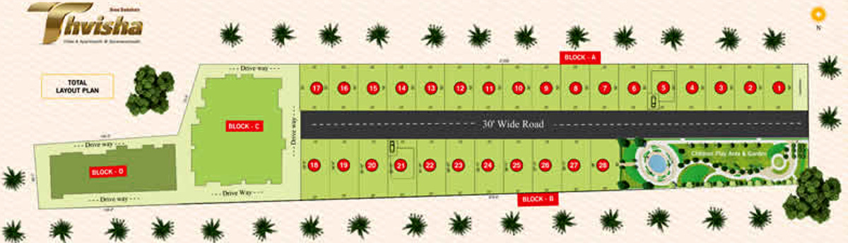 Images for Layout Plan of Sree Daksha Thvisha