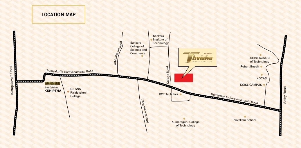 Images for Location Plan of Sree Daksha Thvisha