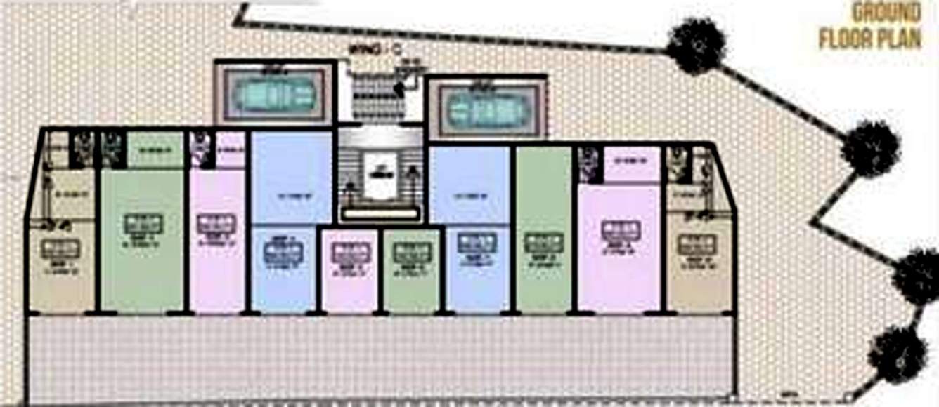 Images for Cluster Plan of Vijaylaxmi Sai Elegance
