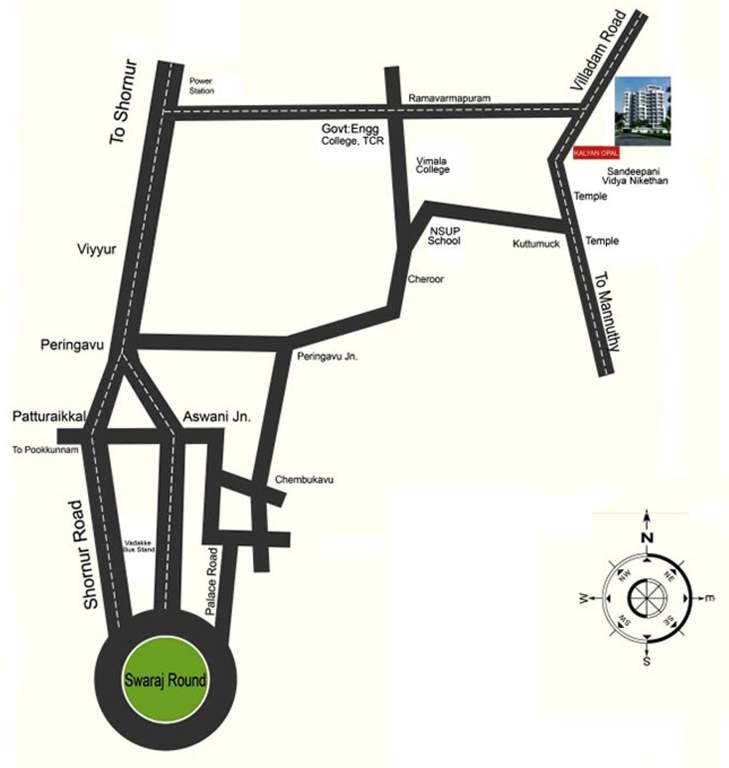 opal Images for Location Plan of Kalyan Opal