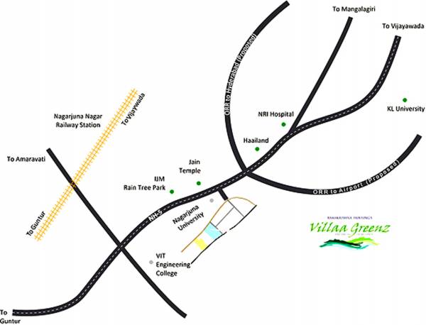 Images for Location Plan of Ramakrishna Villaa Greenz