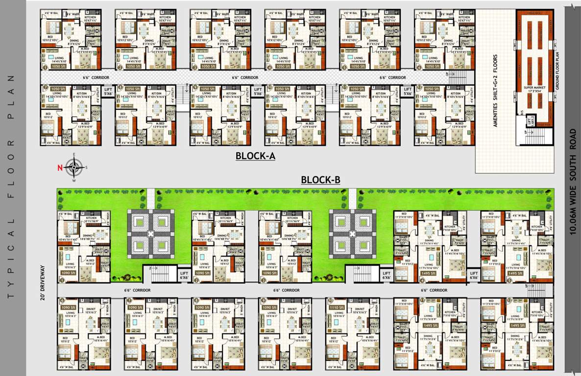  brundavan Images for Cluster Plan of Lakshmi Brundavan