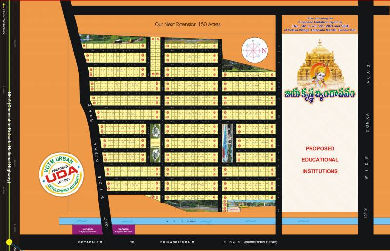 Images for Layout Plan of Sri Jayakrishna Brundavanam