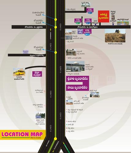 Images for Location Plan of Sri Jayakrishna Brundavanam Images for Location Plan of Sri Jayakrishna Brundavanam