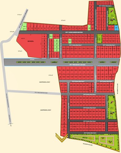Images for Layout Plan of Globuse Realtors Private Limited Globus Garden Phase I