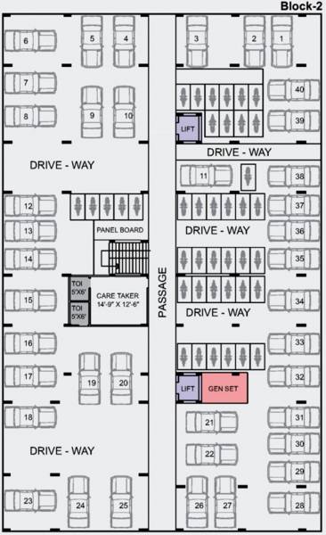 Images for Cluster Plan of Gowtham Towers