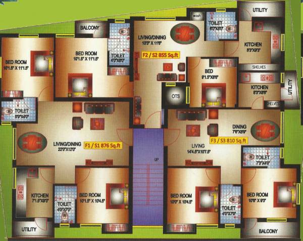 Images for Cluster Plan of Pranav Casa Green
