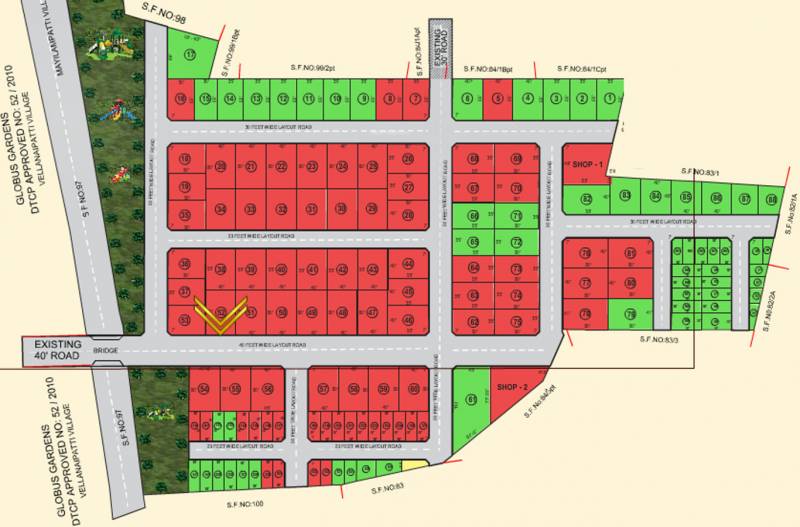 Images for Layout Plan of Globuse Realtors Private Limited Globus Garden Phase II