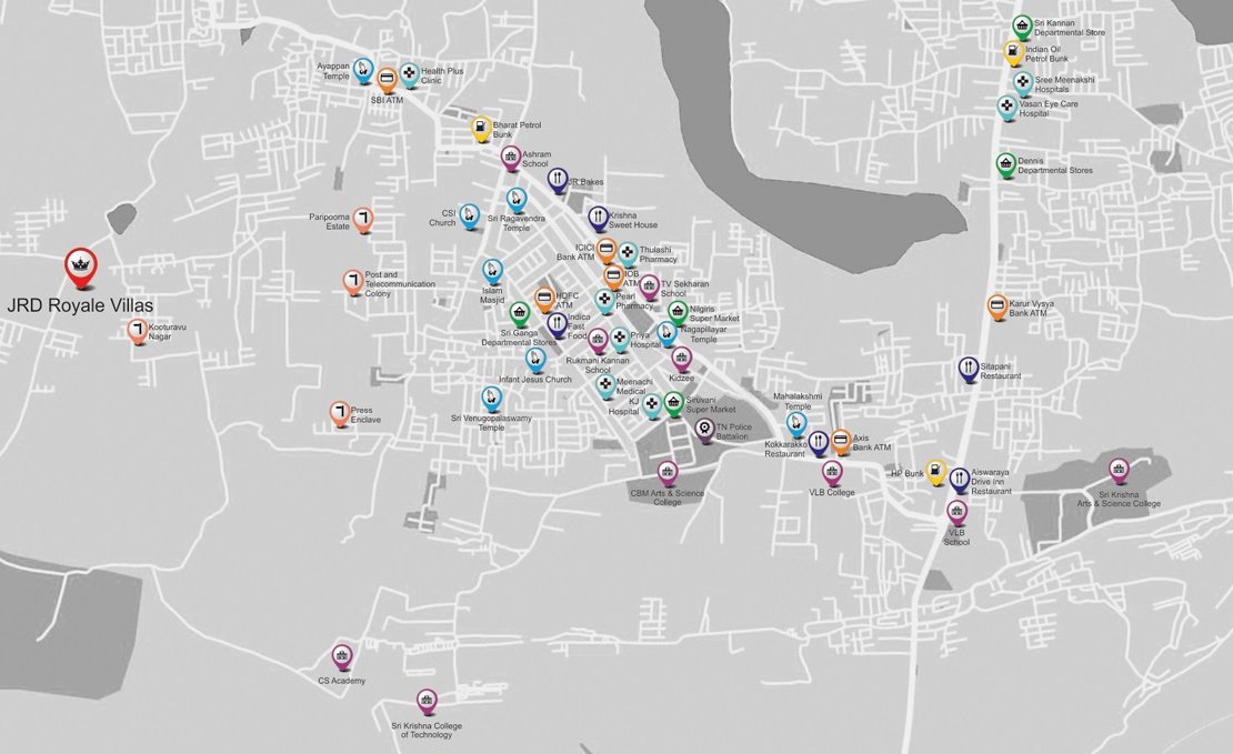 Images for Location Plan of JRD Royale Villas