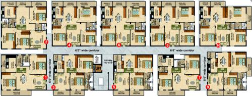 Images for Cluster Plan of Sai Avhni