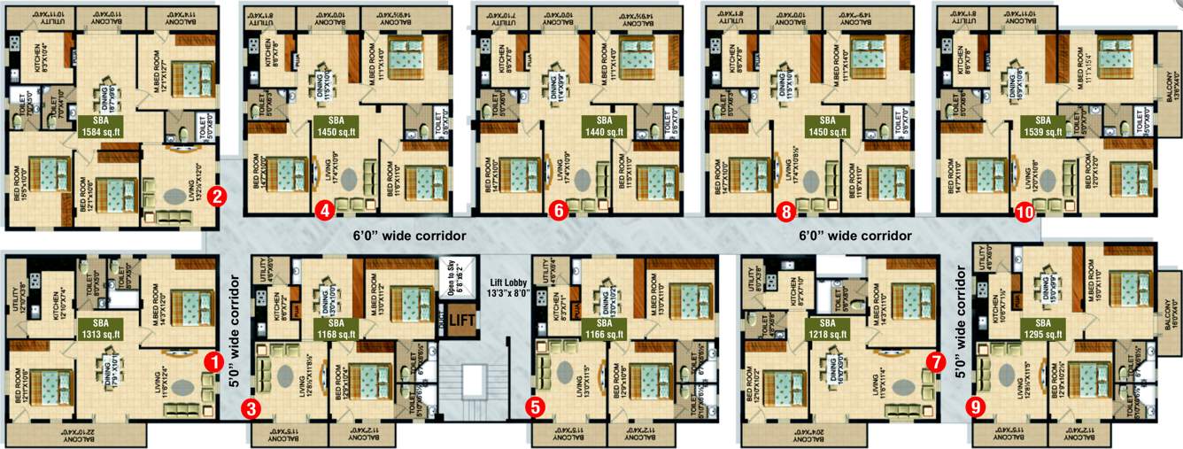 Images for Cluster Plan of Sai Avhni