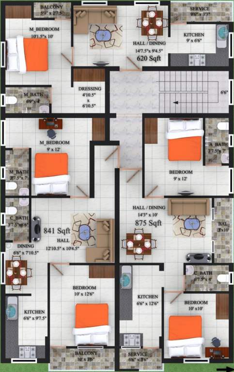 Images for Cluster Plan of Pranav Casa Grand