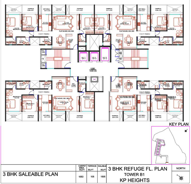 kp towers Images for Cluster Plan of Kolte Patil KP Towers