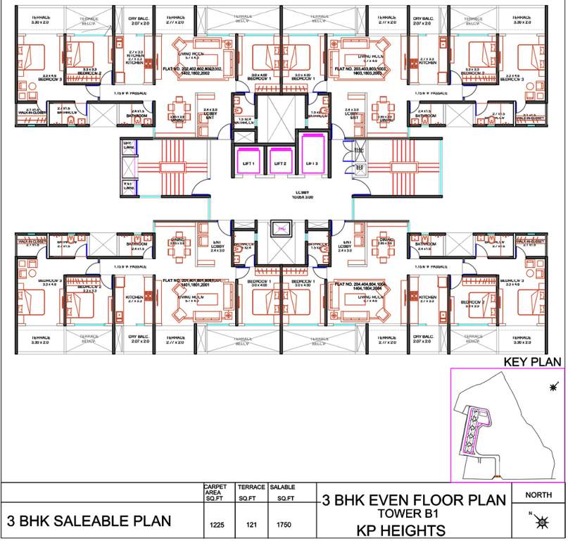 kp towers Images for Cluster Plan of Kolte Patil KP Towers