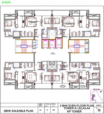  kp-towers Images for Cluster Plan of Kolte Patil KP Towers