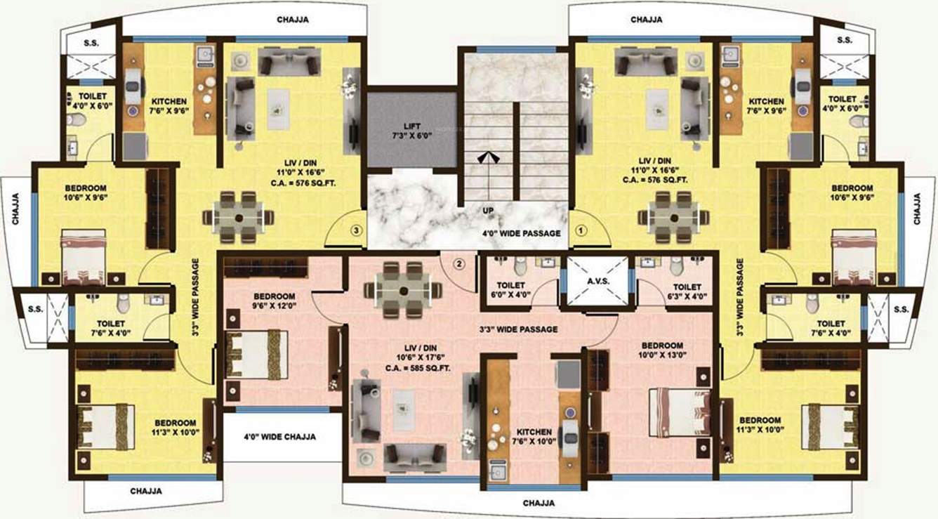 pearl Images for Cluster Plan of Horizon Pearl