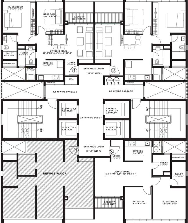 Images for Cluster Plan of Duville Riverdale Heights